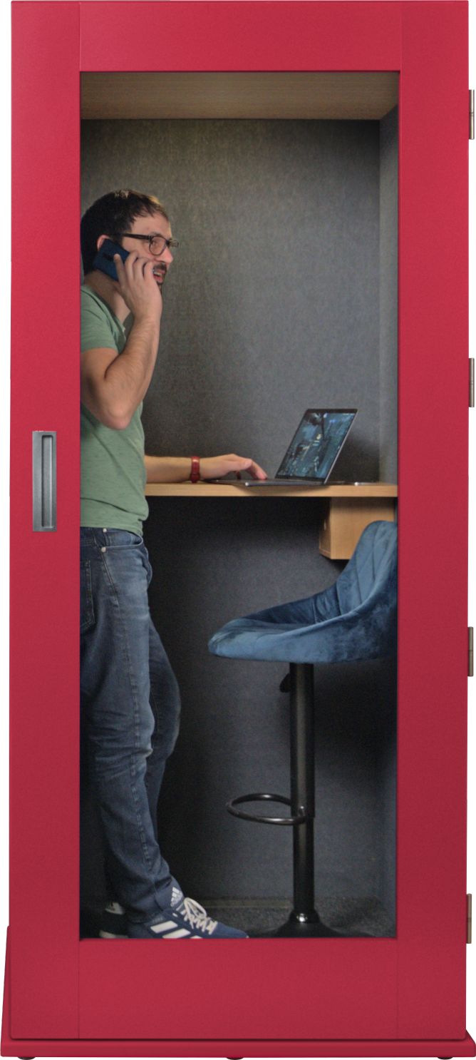 Office phone booths, Acoustic phone booth