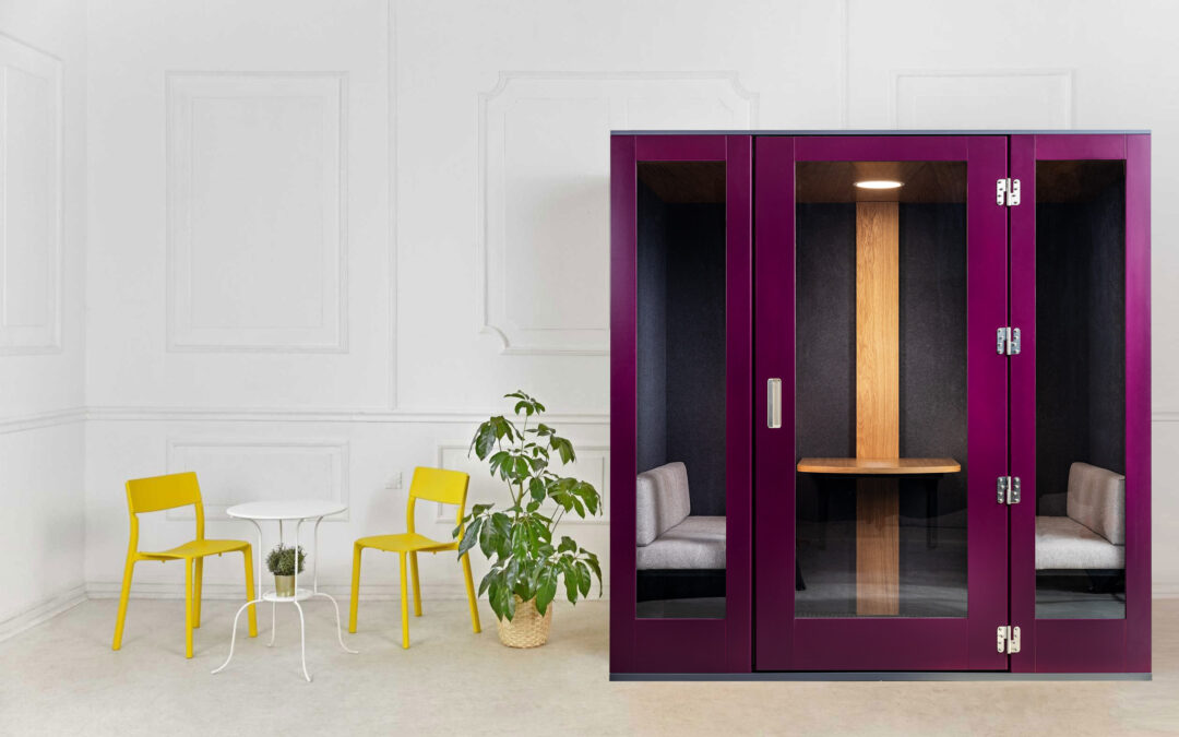 How many phone booths and meeting pods does your office need?